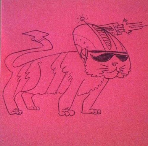 Laser Cat!
