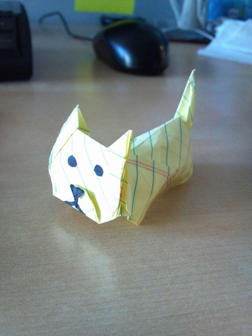 Origami Cat!