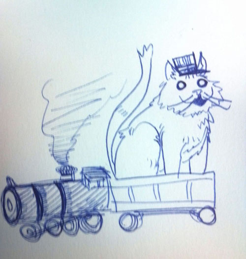 Train Cat!